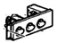 GM 9350482 Heater & Air Conditioner Control Assembly