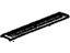 GM 10390376 Plate Assembly, Rear Side Door Sill Trim *Pewter R