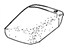 GM 12474218 Pad,Front Center Seat Cushion