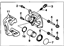 GM 19204610 Caliper,Rear Brake