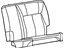 GM 88954807 Cover Asm,Rear Seat Back Cushion *Pewter