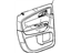 GM 22737750 Rear Side Door Trim Panel Assembly *Cashmere