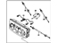 GM 96643210 Heater & Air Conditioner Programmer Blower Switch Assembly