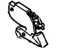 GM 16600489 Rear Door Lock Assembly