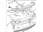 GM 22814776 Spoiler Pkg, Rear End *Yellow