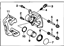 GM 19204182 Caliper,Rear Brake (W/O Brake Pads & Bracket)