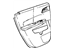 GM 22761570 Trim Assembly, Rear Side Door *Black
