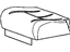 GM 89040921 Cover,Rear Seat Cushion *Neutral