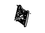GM 20998154 Cover Assembly, Front Seat Belt Tensioner (Retractor Side) *Shale