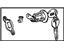 GM 94858793 Rear Compartment Lid Lock Cylinder(W/Key)