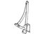 GM 15617776 Driver Seat Belt Kit (Retractor Side) *Gray