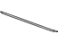 GM 25958925 Weatherstrip,Front & Rear Side Door Lower