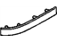 GM 10053200 Molding, Rear Bumper Fascia Inner R.H. (Bright)
