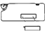 GM 15007237 Label,Inflator Restraint System Information(English/French Pressure Applie