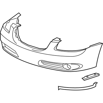 GM 15928221 Front Bumper Cover (Service Only)