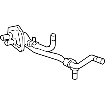 GM 23172713 Pipe Assembly, Auxiliary Heater Inlet & Outlet