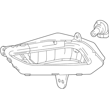 42664452 - Genuine GM Lamp Assembly, Front Fog