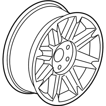 2009 GMC Sierra Spare Wheel - 19300998