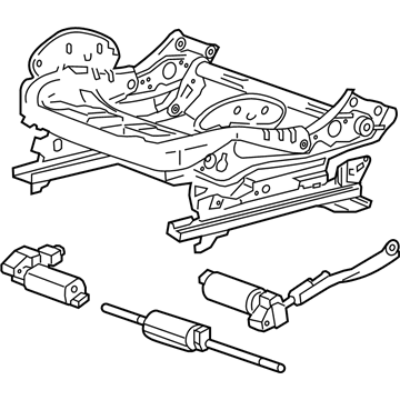 GM 84272352 Frame Assembly, Front Seat Cushion