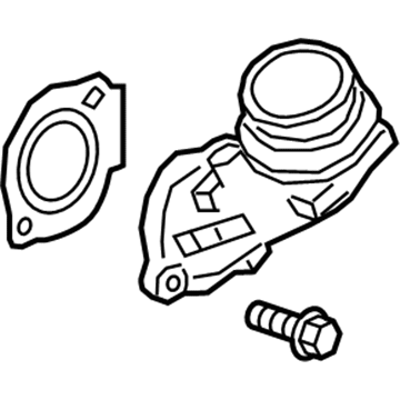 GM 12648567 Adapter Assembly, Turbo Air Inlet