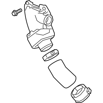 GM 12672516 Tube Assembly, Charging Air Cooler Inlet Air