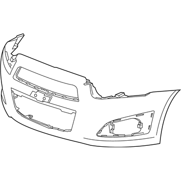 GM 95274248 Front Bumper Cover