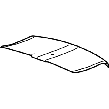 GM 84094446 Decal, Rear Compartment Lid *White