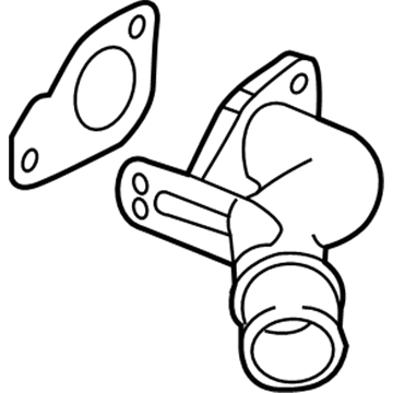 GM 12668440 Water Pump Inlet Pipe Assembly