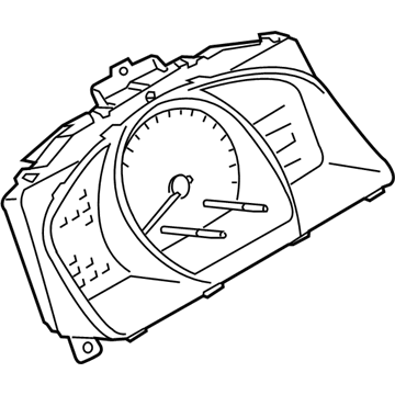 GM 19317323 Instrument Cluster Assembly
