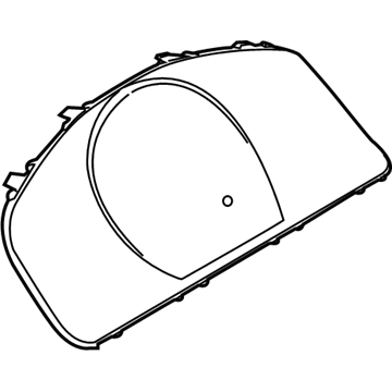 GM 19316396 Cover,Driver Information Display