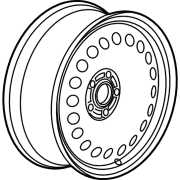 Chevrolet Trax Spare Wheel - 42621334