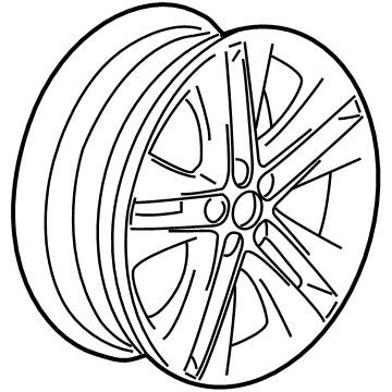 2020 Chevrolet Trax Spare Wheel - 42671505