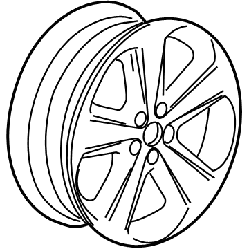 GM 42693409 Wheel Rim,Frt & Rr