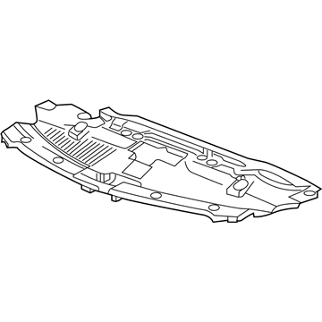 GM 94531738 Shield,Front Compartment Front Sight