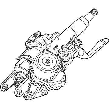 2020 Chevrolet Trax Steering Column - 42734407