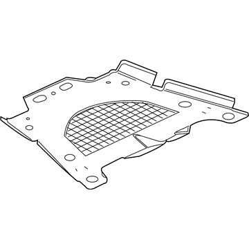 GM 15849031 Deflector Assembly, Front Air