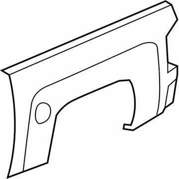 GM 23119427 Panel, Pick Up Box Outer Side