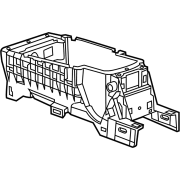 GM 20931380 Retainer, Front Floor Console *Jet Black