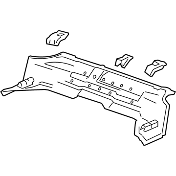 22973168 - Genuine GM Sill Assembly, Underbody #3 Cr