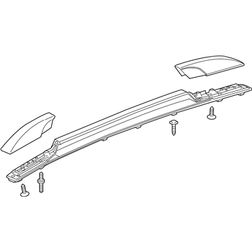 GM 95415757 Rail Assembly, Luggage Carrier Side