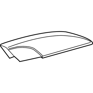 GM 95072632 Cover, Luggage Carrier Side Rail Rear Support