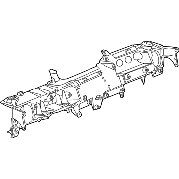 GM 15244763 Carrier Assembly, Instrument Panel