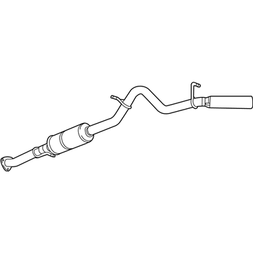 GM 23365547 Filter Assembly, Exhaust Particulate (W/ Exhaust Pipe)