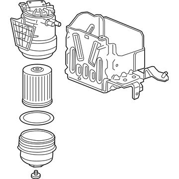 GM 84186991 Filter Assembly, Fuel/ Water Separator