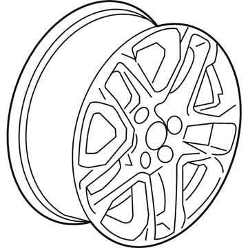 2018 Chevrolet Traverse Spare Wheel - 23165677