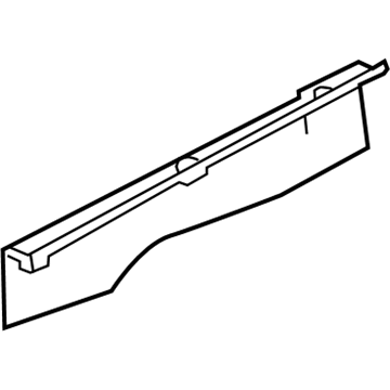GM 23440910 Shield Assembly, Front Compartment Side Sight *"No Color"