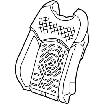 GM 84107578 Pad Assembly, Front Seat Back