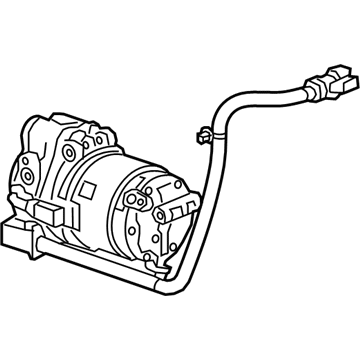 2019 Chevrolet Bolt EV A/C Compressor - 42733159