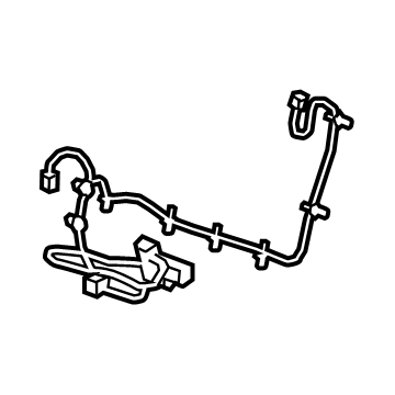 GM 84316325 Harness Assembly, R/Seat Wrg