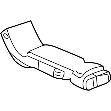 GM 25787471 Duct Assembly, Floor Front Air Outlet